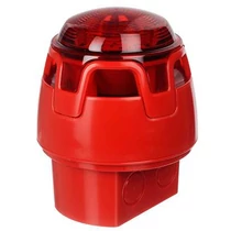 Honeywell hang-fényjelzõ piros CWSS-RR-W5 (54-23)