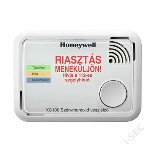 Honeywell CO érzékelő XC100-HU-A/10év akkus