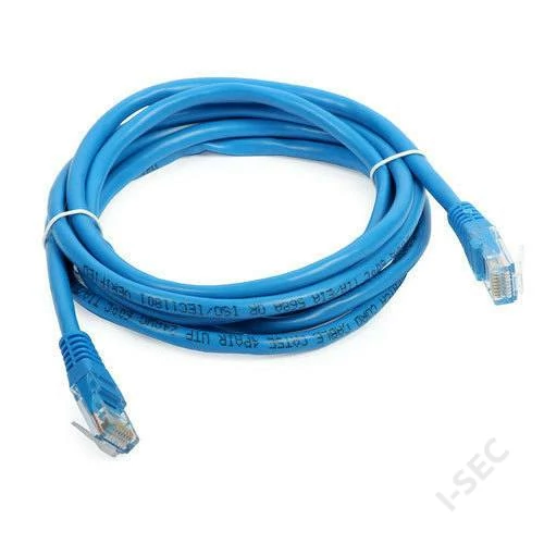 Cat6 UTP patch kábel 5m, szines