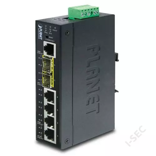 IGS5225 ipari kivitelű 4(GB)+2(SFP) port menedzselt switch