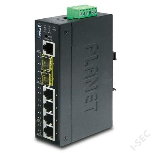 IGS5225 ipari kivitelű 4(GB)+2(SFP) port menedzselt switch