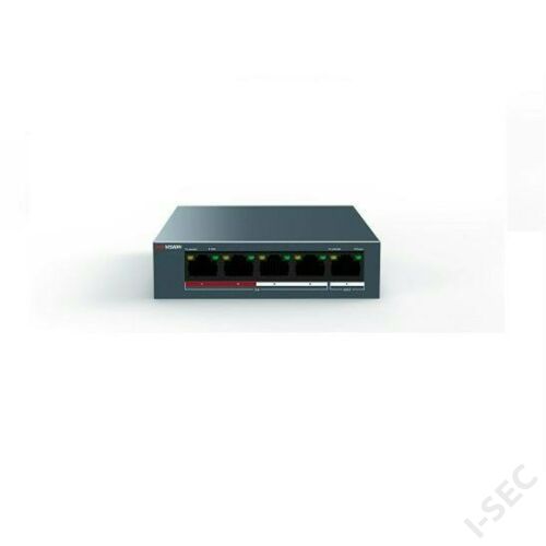 Hikvision DS-3E0105P-E/M 5port switch, 4 PoE, 1 uplink combo port