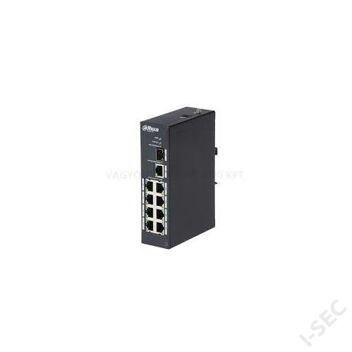 Dahua PFS-3110-8P-96 PoE switch (8x10/100PoE(96W)+1 gigabit+1 SFP uplink 53VDC)