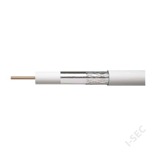 Koax kábel RG6 TS (75 Ohm) fehér 8544