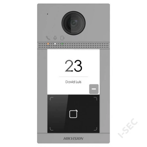 DS-KV8113-WME1 IP 1 lakasos kulteri, cardreader,IR,Wifi 12VDC/PoE