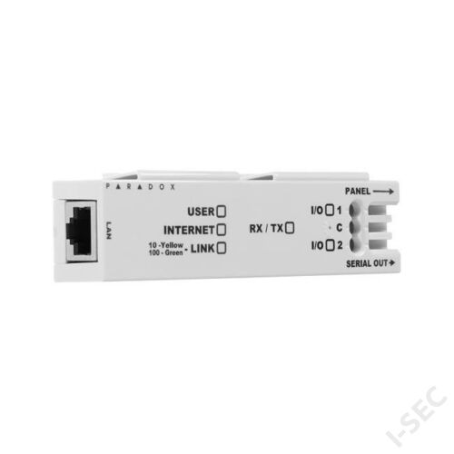 Paradox IP150+ IP modul MG, SP és EVO központ LAN-os felügyeletéhez