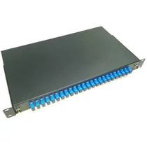 Optikai patch panel 19" 24p rack