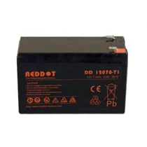 Reddot 12V 7Ah T2 széles sarus akkumulátor