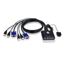 ATEN KVM switch 2PC, USB, VGA