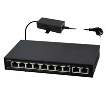 Pulsar 10 port switch (8 PoE + 2 GB)