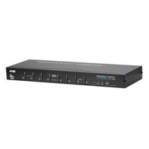 ATEN KVM switch 8PC, USB, VGA+Audió