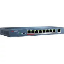 Hikvision DS-3E0109P-E 9port switch, 8 PoE, 1 uplink combo port