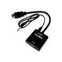 Átalakító VGA-HDMI + audio