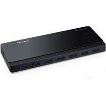 USB HUB 7+2 port, 3.0, + tápegység