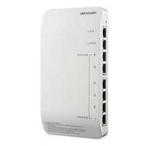 DS-KAD606-P Hikvision disztibútor egység kaputáblákhoz és lakáskészülékhez+táp