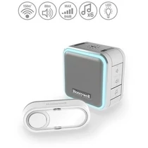 Honeywell csengõ 5-ös sorozat, 150m táv, elemes (3*AA nem tartozék) ezüstszürke