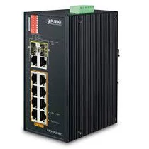 Planet IFGS-1022HPT 8-Port 10/100TX PoE + 2-Port Gigabit TP/SFP Combo switch
