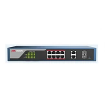 Hikvision DS3E0310HP-E  10port switch, 1+7 PoE, 2 uplink port