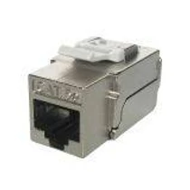 RJ45 Modulár betét Cat6 UTP 90° fehér EXW
