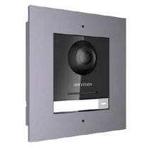 DS-KD-8003-IME1/Flush/EU Társash-i IP kültéri fõe. fém, modul., 48V PoE