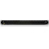 Optikai patch panel üres 19" 24p rack SC/LC