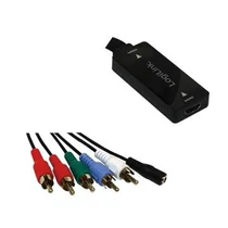 Átalakító HDMI - YPbPr audióval