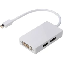 Átalakító miniDP - DVI+HDMI+DP  adapter