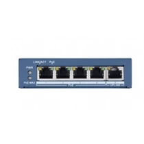 Hikvision DS-3E0505p-E 5 portos Gbit PoE switch