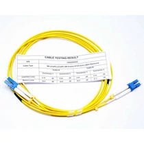 Optikai patch kábel 3m ST-ST 9/125