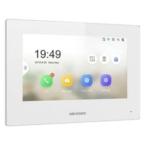 Hikvision IP video-kaputelefon beltéri egység 7" LCD, Wifi, fehér