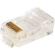 RJ45 csatlakozó Cat5e UTP patch/fali 3n"