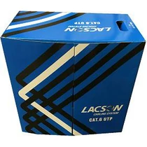 U/UTP kábel Cat6 (305m/ktg) Lacson