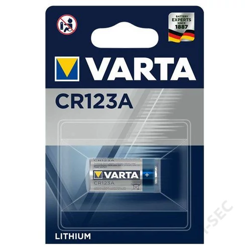 Elem, 3V, CR123A